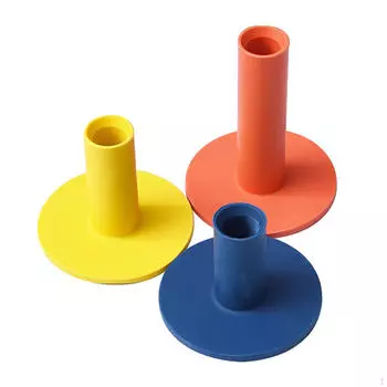 3x резиновые тренировочные клюшки для гольфа Park Professional держатель мячей для заднего двора