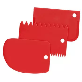 3x скребка для теста, резак для печенья, проекты для самостоятельного изготовления, гибкая настольная кухонная утварь для