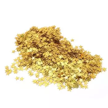 4000 шт. 10 мм ПВХ звезда стол конфетти посыпка для украшения рождественской свадьбы дня рождения вечеринки золото