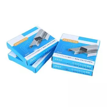 4000 шт. 23/13 скобы утолщенные легко скрепляемые металлические скобы из нержавеющей стали для 100 листов вместимостью для Ho