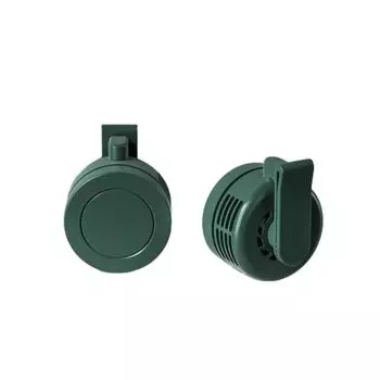 4000mAh Waist Mounted Fan Power Bank Mini Electric Fans Waist Clip on Fan Construction Site Green-Style2 900mAh