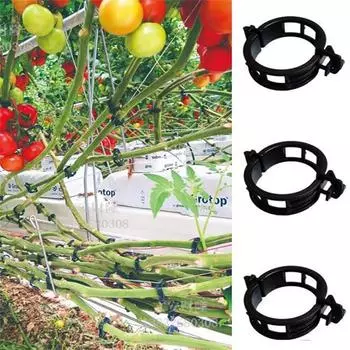 400/600 шт. Защищенный пластиковый зажим для растений, садовые зажимы для вьющихся растений 400pcs