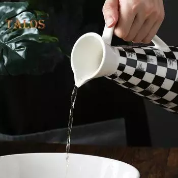 400/800 мл керамическая бутылка-диспенсер для масла, пыленепроницаемый дизайн, ручная работа, керамическая банка для масла на кухне, для приготовления пищи, оливкового масла, соевого соуса, уксуса, графина, банка для хранения 400ML A