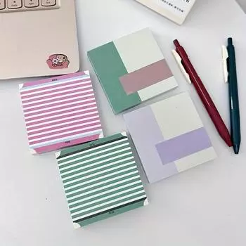 400 листов цветочных чернил ретро-серии мини-кирпичи симпатичная студенческая тетрадь учебная тетрадь план бумага для заметок A