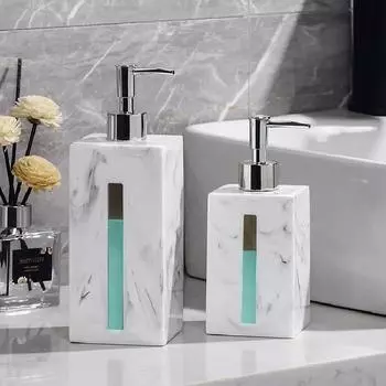 400 мл/700 мл бутылка эмульсии пластиковая бутылка дезинфицирующего средства для рук бутылка эмульсии с мраморной текстурой аксессуары для украшения ванной комнаты