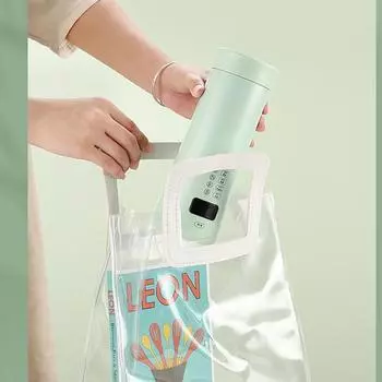 400 мл электрические чайники с интеллектуальным контролем температуры чашка для приготовления чая кофе дорожный дисплей температуры подогреваемая бутылка для воды 401-500ml