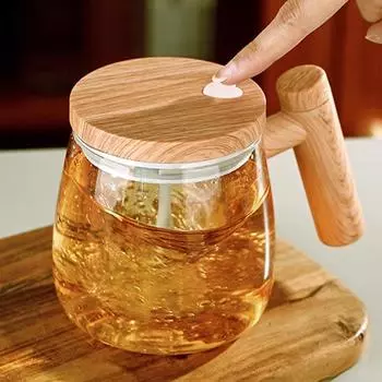 400 мл Автоматическая саморазмешивающая чашка Электрическая высокоскоростная кружка для смешивания кофе Стеклянная протеиновая пудра Мешалки для молочных коктейлей Офис Домашний спортзал 400ml прозрачный