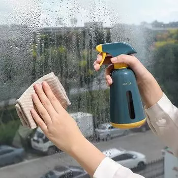 400 мл чайник-распылитель портативный съемный анти-протечек домашний сад опрыскиватель лейка садовый инструмент синий