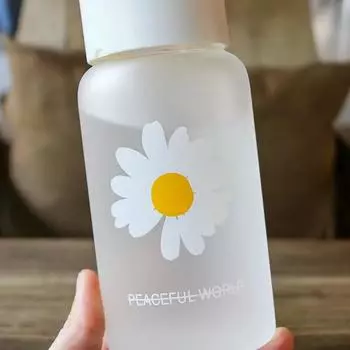400 мл Drinkware Daisy Custom Бутылка для воды из нержавеющей стали Термос Бутылка для напитков Простые термосы для мужчин и женщин Air Up 400ml