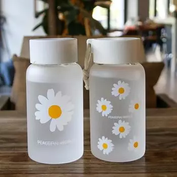 400 мл Drinkware Daisy Custom Бутылка для воды из нержавеющей стали Термос Бутылка для напитков Простые термосы для мужчин и женщин Air Up 400ml