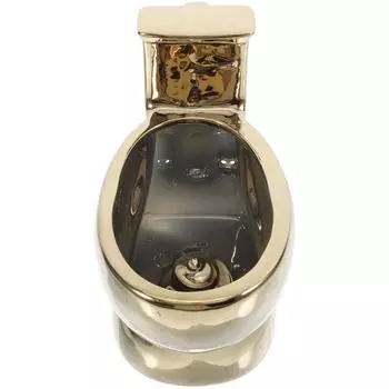 400 мл керамическая чашка в форме унитаза керамическая кружка для кофе забавная кружка для кофе чашка в форме унитаза праздничные принадлежности офисный подарок золотистый