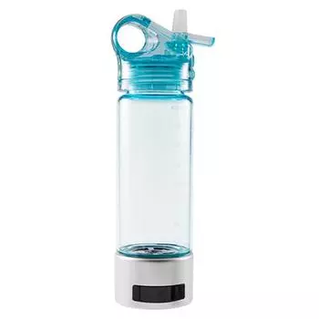 400 мл полезная бутылка для воды Tritan Hydrogen с ручкой и крышкой-соломинкой для путешествий домой
