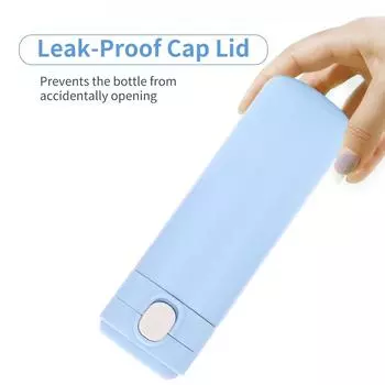 400 мл вакуумная бутылка-термос, бутылка для термальной воды, портативная герметичная бутылка из нержавеющей стали, вода розовый