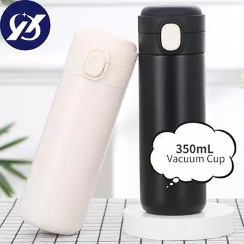 400 мл вакуумная бутылка-термос, бутылка для термальной воды, портативная герметичная бутылка из нержавеющей стали, вода розовый