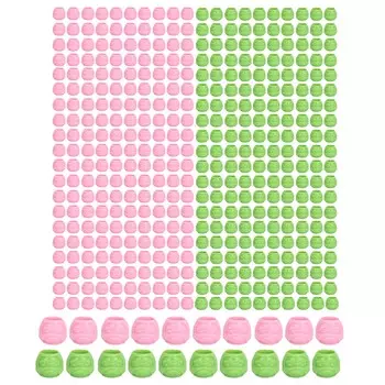 400 шт. чашки с пигментными чернилами для татуировки, 2 цвета, одноразовые портативные чашки с чернилами для татуировки с основанием Gre