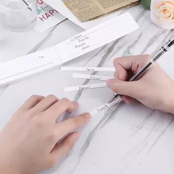 400 шт. тест-полосок для духов, тест-полосок для эфирных масел, одноразовые полоски для парфюмерии, тест-полоски для ароматизаторов для эфирных масел No Scent белый