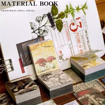 400 шт. Винтажный скрапбукинговый материал, бумажный пакет, художественная роспись, сделай сам, украшение для скрапбукинга, планировщик, журнал, дневник, винтажный коллаж