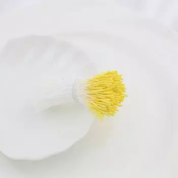 400 тычинок из помадки с длинными заостренными цветочными сердечками, гипсовые шпильки для волос, аксессуары для самостоятельного изготовления в старинном стиле, имитация цветочного материала