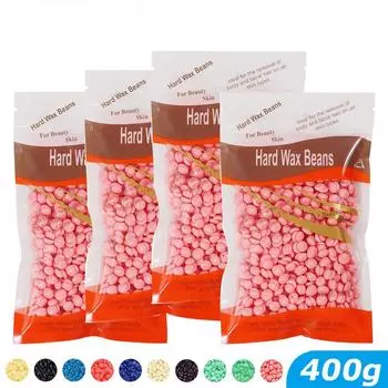 400g Waxing Wax for Hair Removal Hard Wax Beans Depilatory Hot Film Wax Beads for Full Body