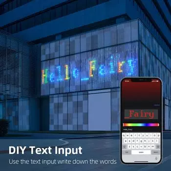 400LEDs Smart Curtain String Lights App Controlled DIY Hanging Fairy Light Pattern and Text Programmable, Music Sync Remote USB Plug