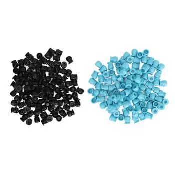 400 шт. одноразовые чашки для чернил для татуировки в форме черепа с плоским дном и утолщенной внутренней стенкой цветной пигмент для татуировки