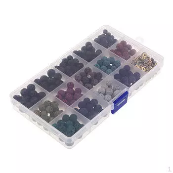 400x вулканических бусин для изготовления ювелирных изделий