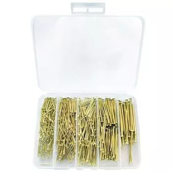 401 шт. набор гвоздей с круглой шляпкой, железные гвозди для подвешивания картин gold nails set