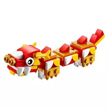 40395 Забавная мини-модель китайского новогоднего дракона/Рю/Дракона