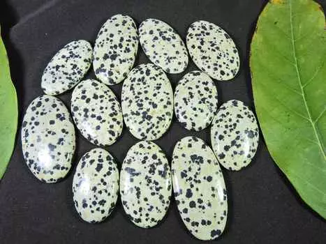 405 карат. 100% натуральный далматинец овальный кабошон россыпью драгоценный камень 12 шт. лот 31-43 мм RQ-1463