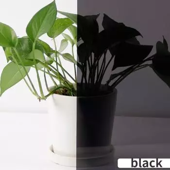 40*100 см солнцезащитная теплоизоляционная пленка для окон, полупрозрачная непрозрачная пленка, стеклянная наклейка 40*100cm чёрный