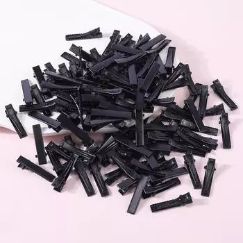 40/120 шт. Металлические зажимы-крокодилы для волос, зажим-утиный клюв для девочек, 3,2 см, одинарные зажимы-крокодилы для волос, инструменты для укладки волос, аксессуары