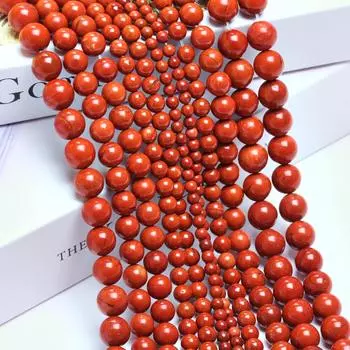 40/30/20/20 шт. 4/6/8/10 мм круглые бусины из красного камня из натурального камня, свободные бусины, идеальный подарок на День Святого Валентина, браслеты «сделай сам», шейные подвески, изготовление ювелирных изделий оптом 4mm