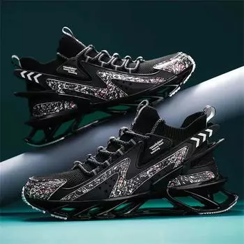 40-41 Двухцветные детские кроссовки для мальчиков Вулканизированная обувь для мужчин Обувь на шнуровке Спортивная обувь класса люкс Тренировочная модная обувь для мужчин 39