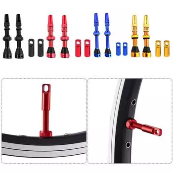 40/44/60 мм бескамерные стержни клапанов стали Presta Remover аксессуары Mountain с инструментом G7M5 Red3-60mm