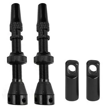 40/44/60 мм бескамерные стержни клапанов стальные Presta клапан с набором инструментов для снятия велосипеда Mounta Y9Q8 Red3-60mm