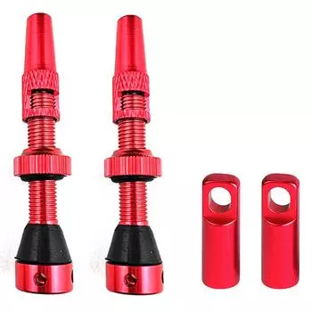 40/44/60 мм бескамерные стержни клапанов из нержавеющей стали Presta Core Valve Комплект принадлежностей для клапанов Удалить H9S3 Red3-60mm