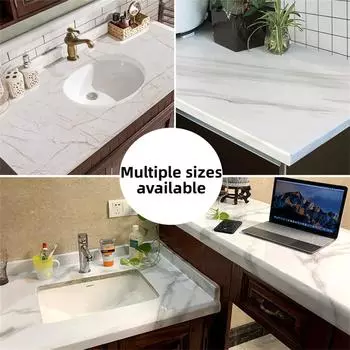 40/60/80 см*5 м мраморные самоклеящиеся обои настенные наклейки водонепроницаемая контактная бумага для кухни декоративная пленка домашний декор 40cm5m