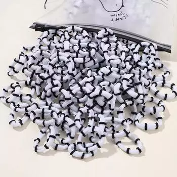 40/60 шт. Эластичная резинка для волос Разноцветные резинки для детей Поддержка хвостика Резинки для волос Сплетенный шнур для головы Детские аксессуары для волос