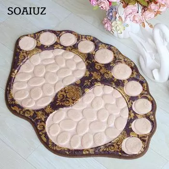 40*60 см впитывающий коврик для ног, коврик для ванной, коврик для туалета, нескользящие коврики для ванной комнаты, коврики, коврик для двери, напольные коврики 40*60CM