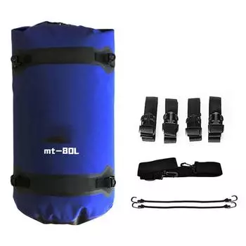 40/80L Мотоциклетная Водонепроницаемая Хвостовая Сумка Для Путешествий На Открытом Воздухе Сухой Багаж Рулонная Сумка Мотоциклетный Рюкзак Для Багажа Сумки Для Мотоциклетных Сидений | 40L жёлтый