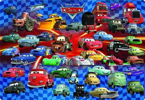 40 деталей Пазл Тачки Atsumare Тачки Друзья Детский [Детский Пазл]