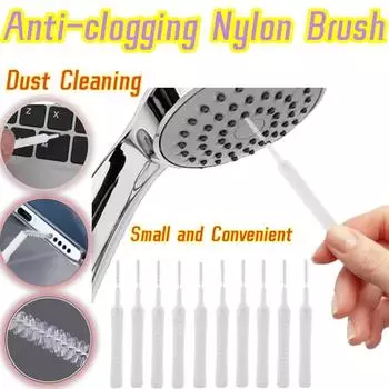 40 ершиков для ванной комнаты, душевые лейки, щетки для очистки от засоров, отверстия для мобильных телефонов, инструменты для прочистки щелей, аксессуары для ванной комнаты 10pcs