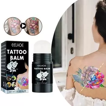 40 г крем для ремонта татуировок, безболезненный, безопасный, увлажняющий, быстро заживляющий инструмент для боди-арта, профессиональный гель-бальзам для ухода за татуировкой для бровей 40g