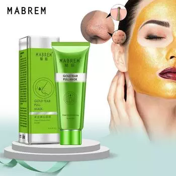 40 г Золотая маска от черных точек, удаление пятен, сужение пор, улучшение грубой кожи, акне, глубина восполнения, увлажнение, контроль жирности 40g