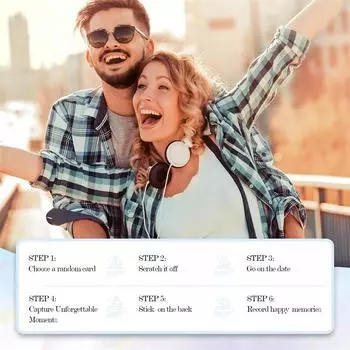 40 идей для свиданий для пар, авантюрные скретч-карты для парных игр, подарок для пары на свидание на годовщину свадьбы