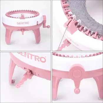 40-игольная ручная вязальная машина «сделай сам», ручная вязка, шарф, свитер для взрослых, детские шапки и носки, артефакт ручного вязания