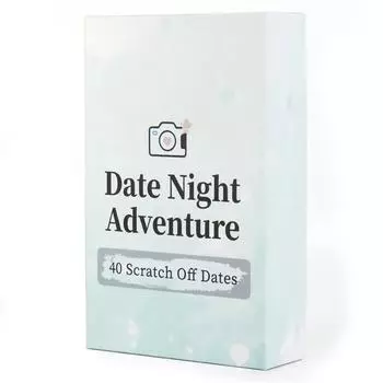 40 карточек для пар, веселые скретч-карты для парных игр, уникальные подарки на годовщину, помолвку, свадьбу, для парней One Size
