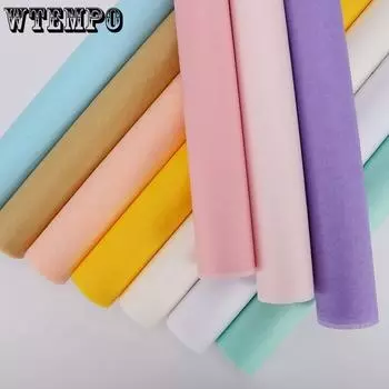 40 листов DIY цветочной подарочной упаковочной бумаги 50x70 см. Бумага для упаковки свежих цветов на свадьбу, Рождество, день рождения белый