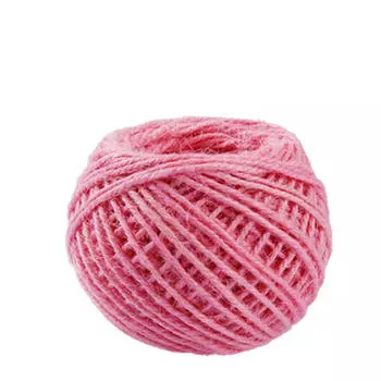 40 м натуральный коричневый джутовый пеньковый шнур, шнур с хвостовиком, веревка для рукоделия, изготовление своими руками коричневый