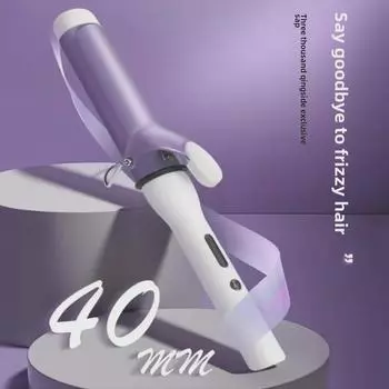 40-миллиметровая большая плойка для создания крупных волн — корейский электрический инструмент для укладки, бережный к волосам EU Standard
